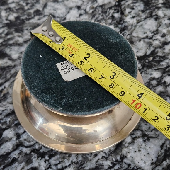Vintage brass‎ candleholder metal - Picture 6 of 9